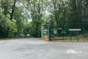 Parc à conteneurs